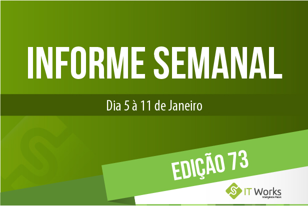 Informe Semanal – Edição 73