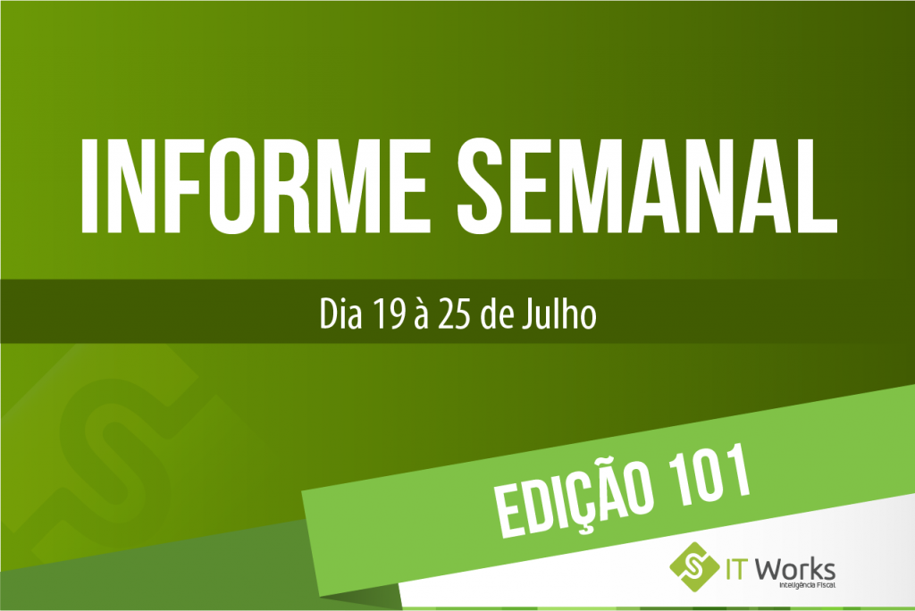 Informe Semanal – Edição 101