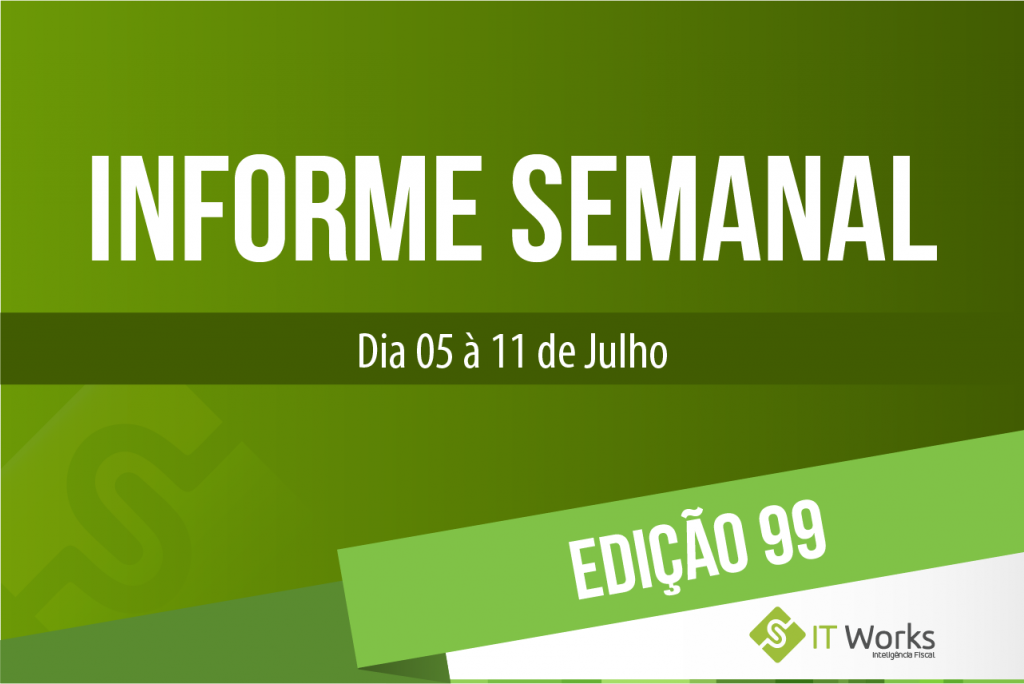 Informe Semanal – Edição 99