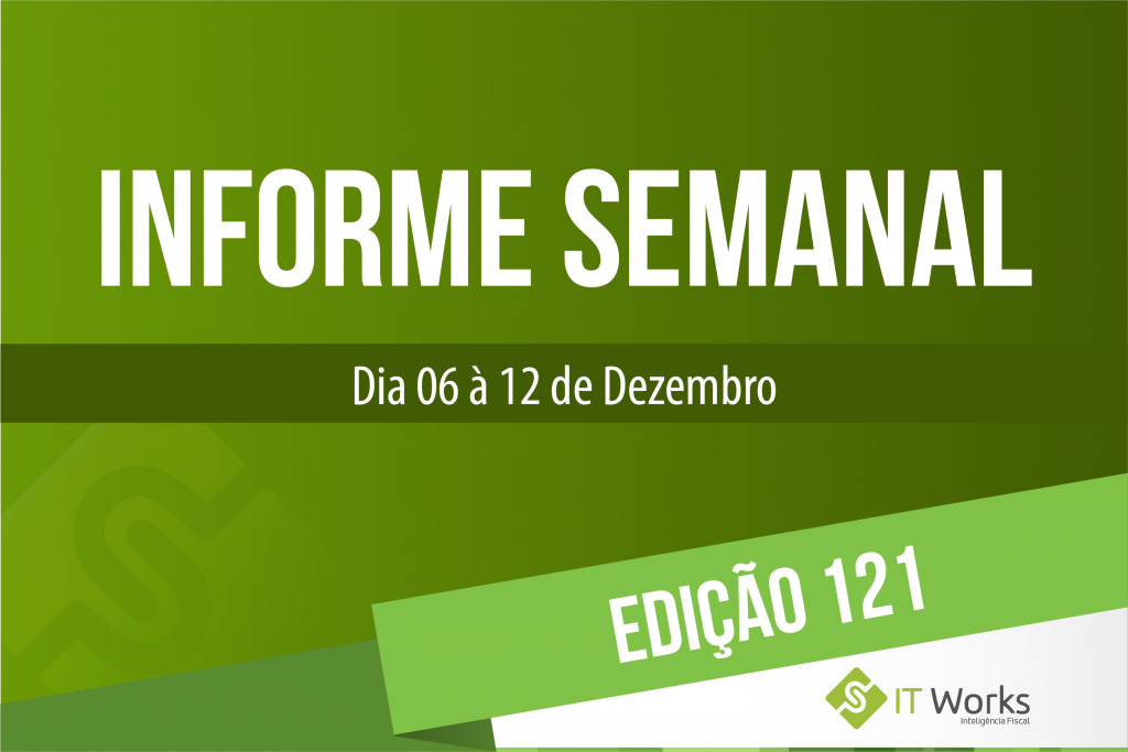 Informe Semanal – Edição 121