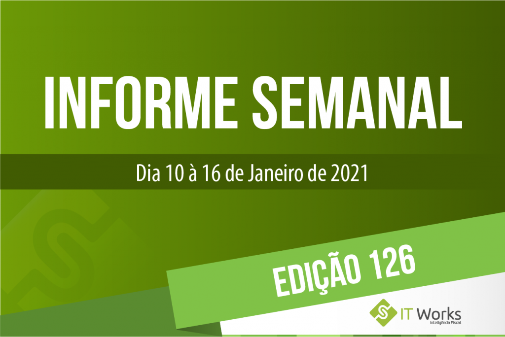 Informe Semanal – Edição 126