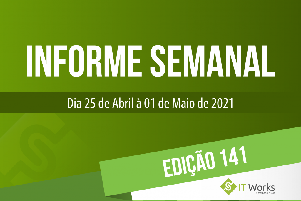 Informe Semanal – Edição 141